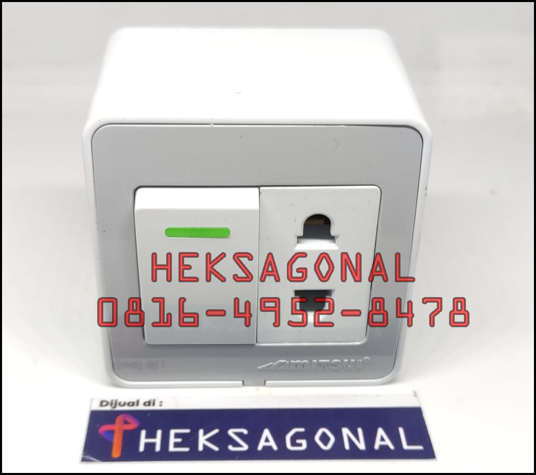 MITSUI HELIOS MS17OB Saklar STOP Kontak Arde Outbow Tempel Kotak BPN 
