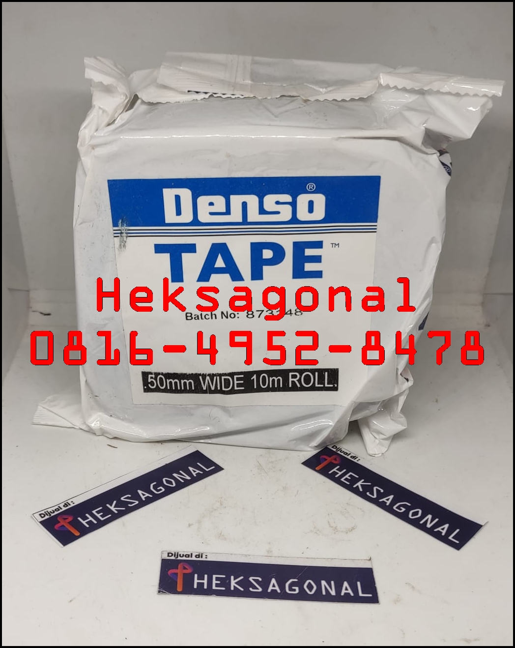 jual Denso Tape 2 inch panjang 10 meter BPN HEKSAGONAL