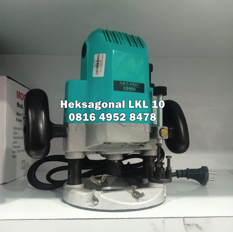 Mesin router 12mm profil kayu M2800 Balikpapan | HEKSAGONAL