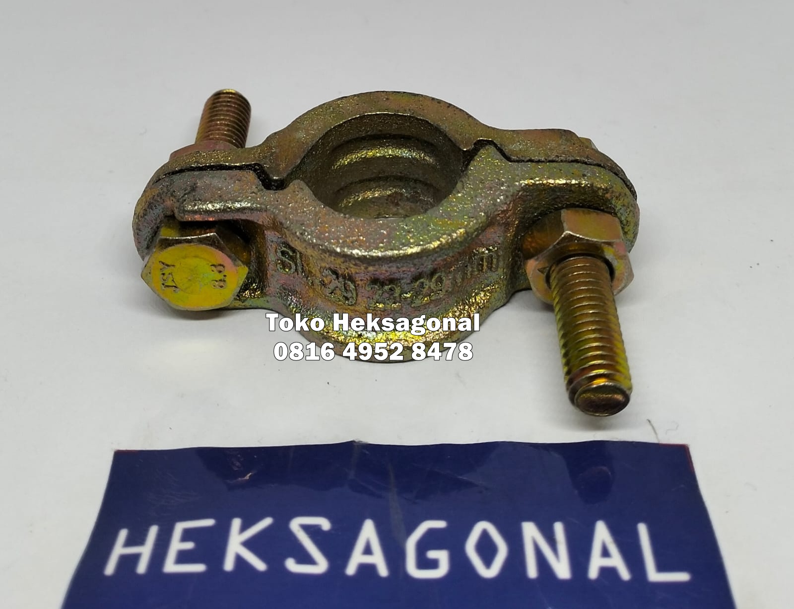 OriGlam Zwarte Fiets Zadel Seat Bolt Zadelpen Post Klem Mount Beugel 22